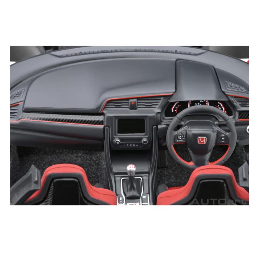 AUTOart 1/18 ホンダ シビック タイプR FK8 2021年式 ポリッシュド