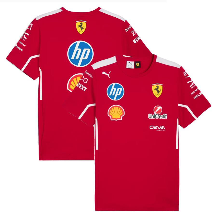 PUMA（プーマ） 2025 PUMA スクーデリア フェラーリ チーム Tシャツ
