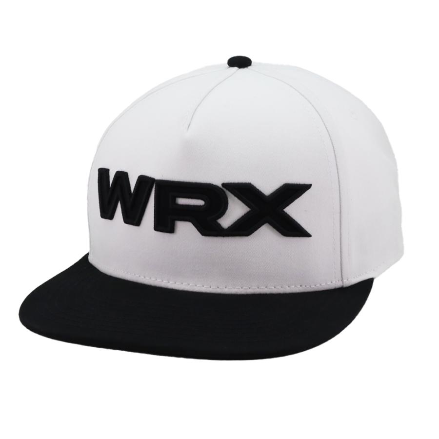 SUBARU（スバル） SUBARU WRX フラット キャップ ホワイト ブラック