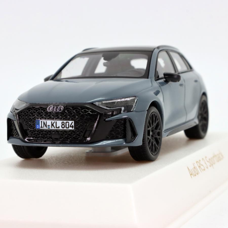 ノレブ（NOREV） 1/43 アウディ RS3 2025年式 ケモラグレー 模型