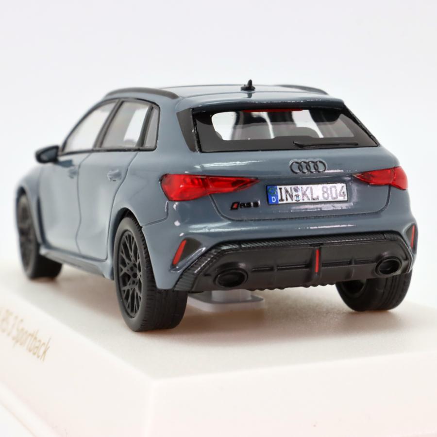 ノレブ（NOREV） 1/43 アウディ RS3 2025年式 ケモラグレー 模型