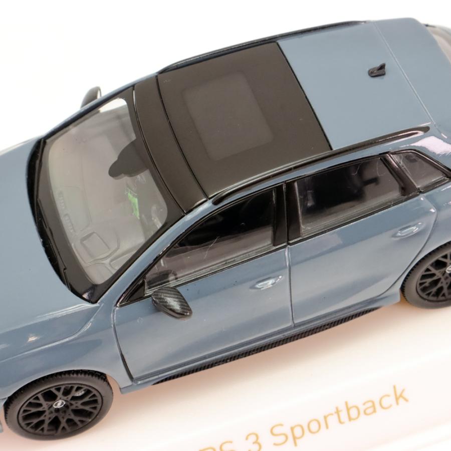 ノレブ（NOREV） 1/43 アウディ RS3 2025年式 ケモラグレー 模型
