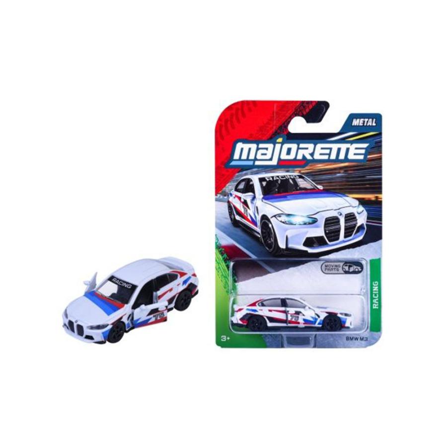 majorette マジョレット 1/64 BMW M3 レーシング ミニカー ホワイト