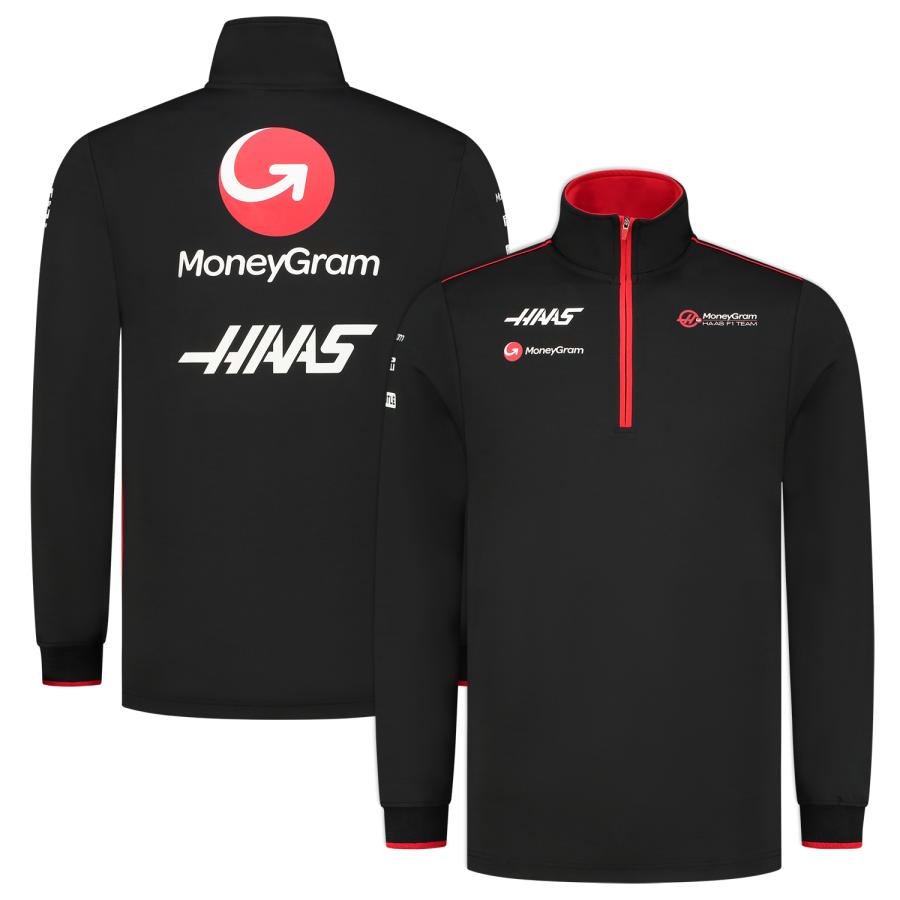 60%OFF】2023 ハース HAAS F1 チーム オフィシャル ハーフジップ 60%OFF】2023 ハース HAAS F1 チーム オフィシャル ハーフジップ