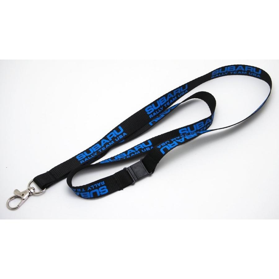 スバル ラリー チーム ロゴ ランヤード ネックストラップ SUBARU WRC