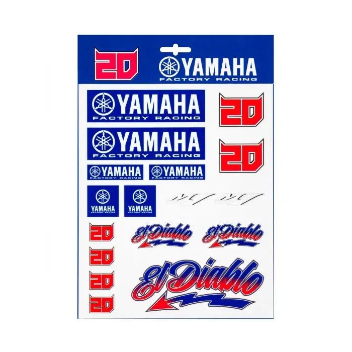 キャラクターシール20シートセット YAMAHA ヤマハ ファビオ クアルタラロ #20 ラージ ステッカーセット