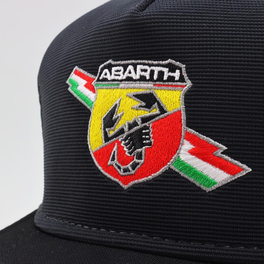 アバルト Abarth Corse フラット ブリム キャップ 帽子 グレー アバルト Abarth Corse フラット ブリム キャップ 帽子 グレー