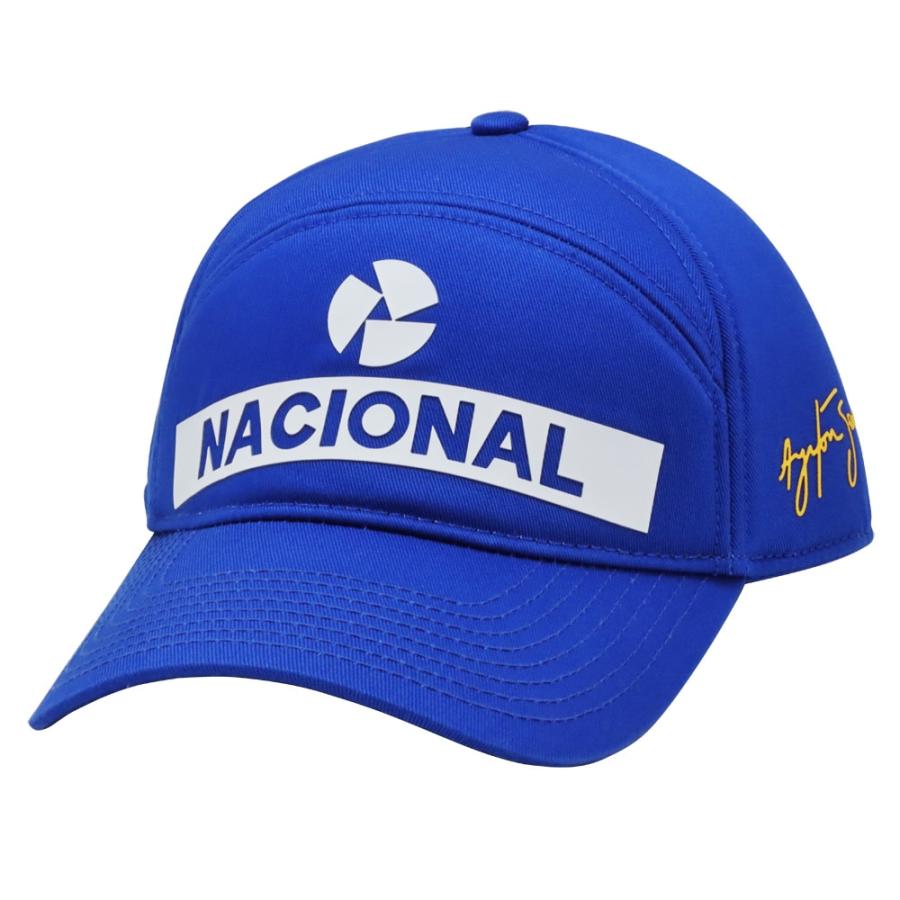 アイルトン セナ NACIONAL レプリカ ベースボール キャップ 帽子