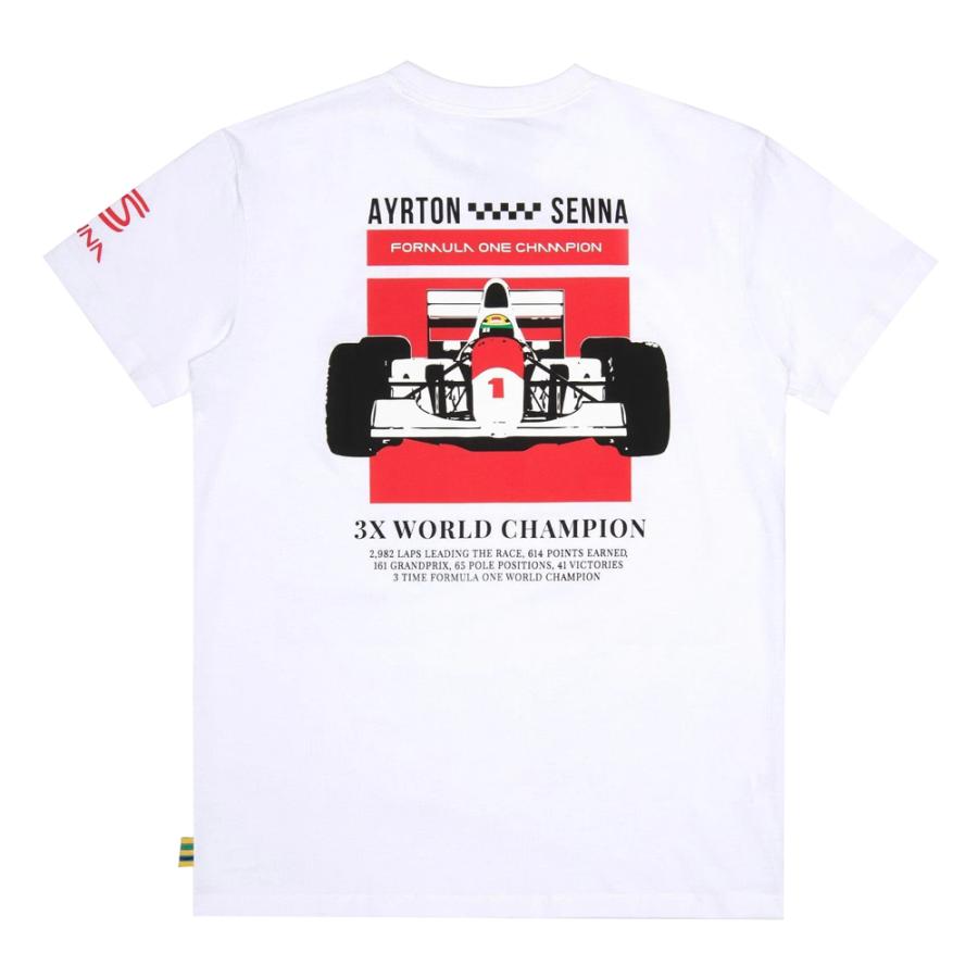 アイルトンセナ FORMULA ONE チャンピオン　Tシャツ アイルトン セナ F1 ワールドチャンピオン マシンver. Tシャツ