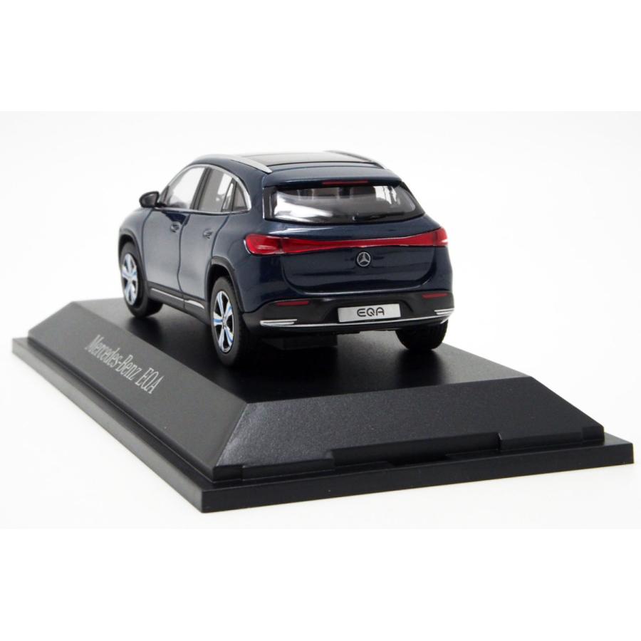 ヘルパ 1/43 メルセデス ベンツ EQA H243 デニム ブルー 模型