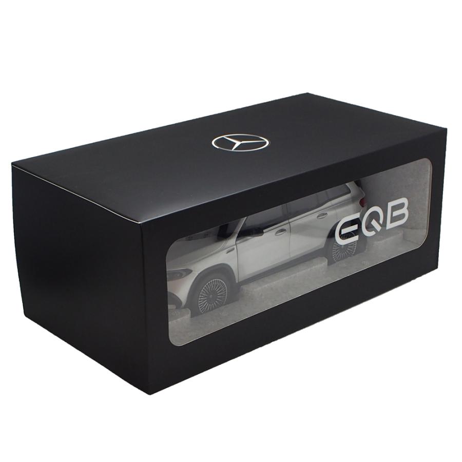 NZG 1/18 メルセデス ベンツ EQB 2021年式 イリジウムシルバー モデル