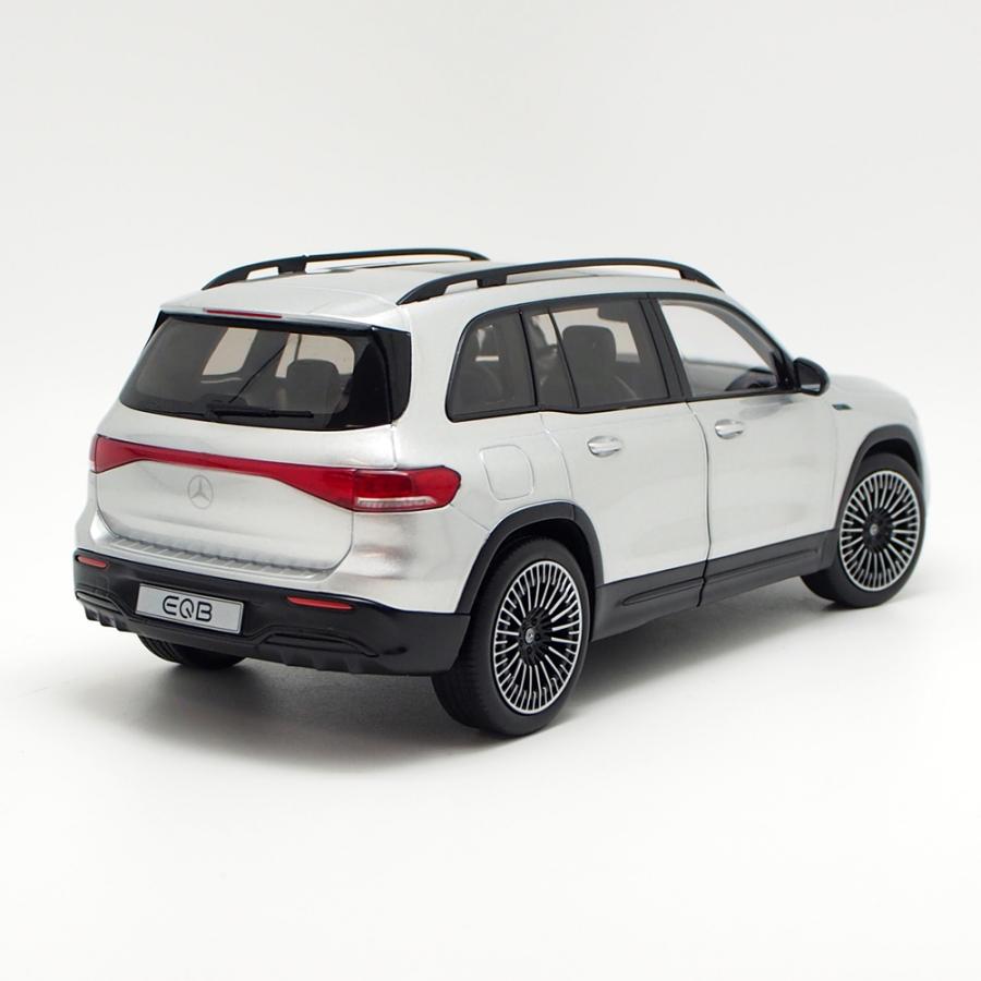 NZG 1/18 メルセデス ベンツ EQB 2021年式 イリジウムシルバー モデル