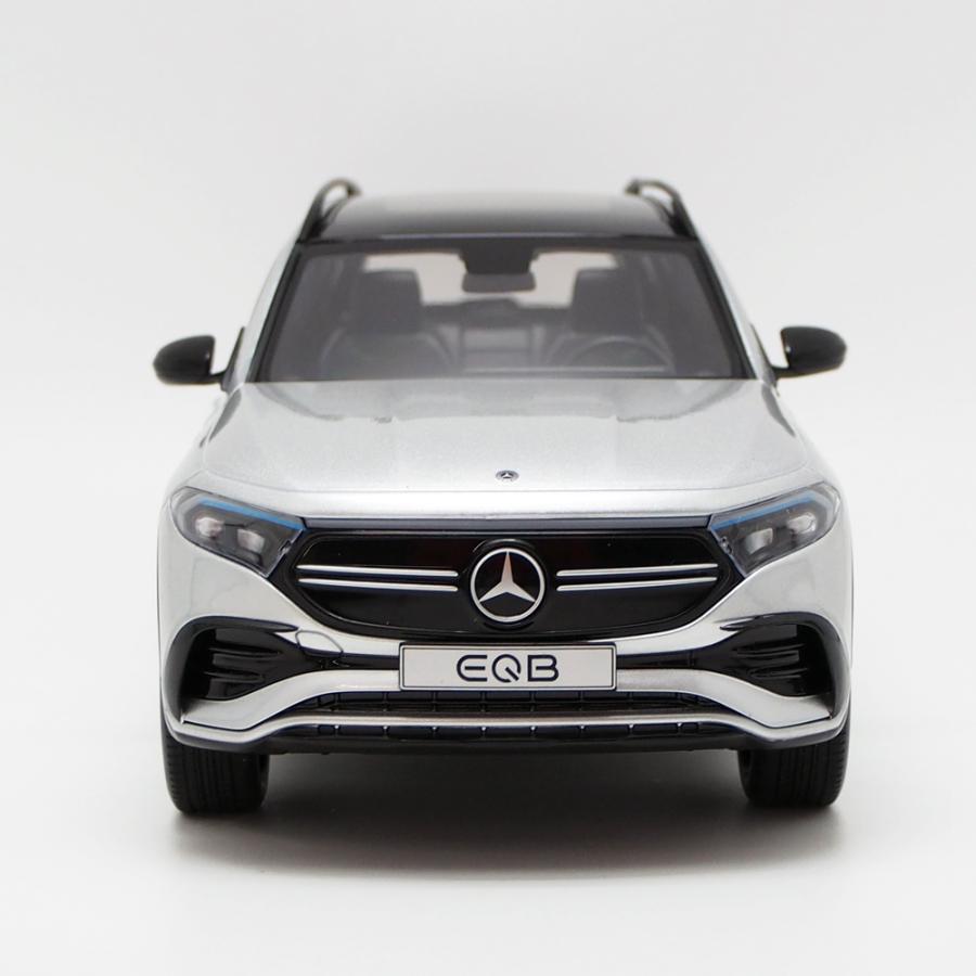 NZG 1/18 メルセデス ベンツ EQB 2021年式 イリジウムシルバー モデル