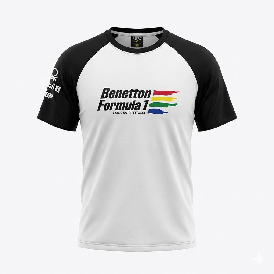ベネトン フォーミュラ1 レーシング チーム Tシャツ / ブラック