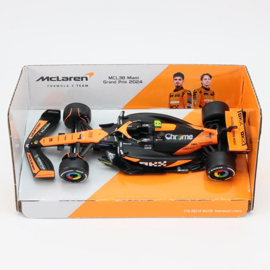 Bburago ブラゴ 1/43 2024 マクラーレン MCL38 ランド ノリス Bburago ブラゴ 1/43 2024 マクラーレン MCL38 ランド ノリス