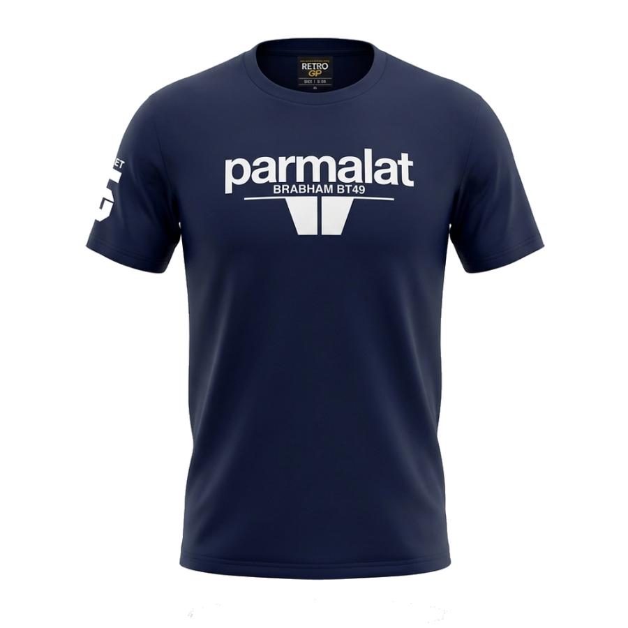 Parmalat Brabham パルマラット ブラバム BT49 ネルソン ピケ Tシャツ