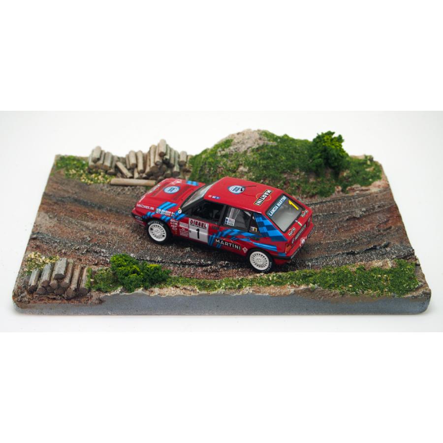 リアルプロダクト 1/43スケール ジオラマ D53 RAC Rally ラリー 模型