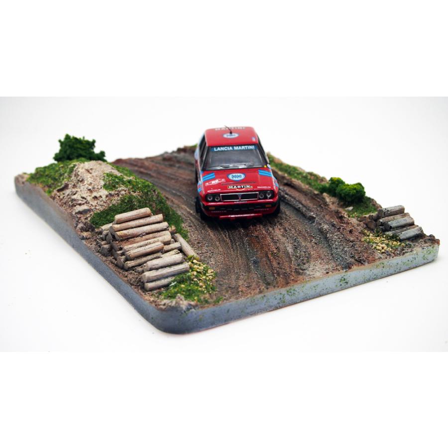 リアルプロダクト 1/43スケール ジオラマ D53 RAC Rally ラリー 模型