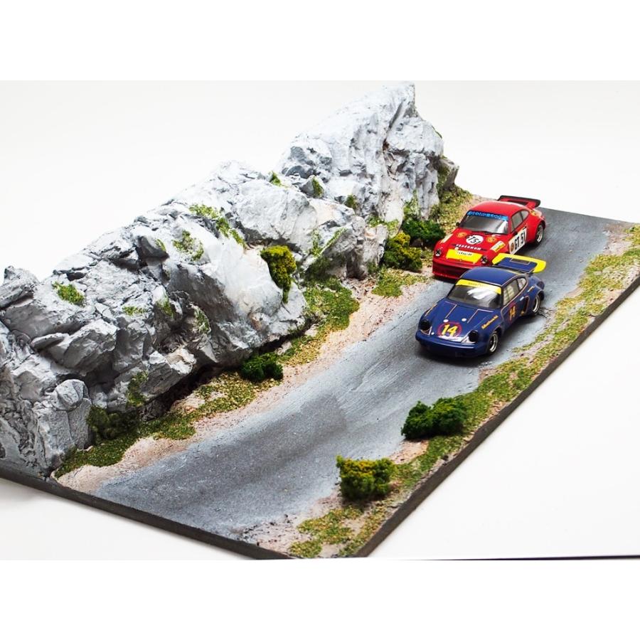 リアルプロダクト 1/43用 ディスプレイジオラマ D85 ミニカー モデル  