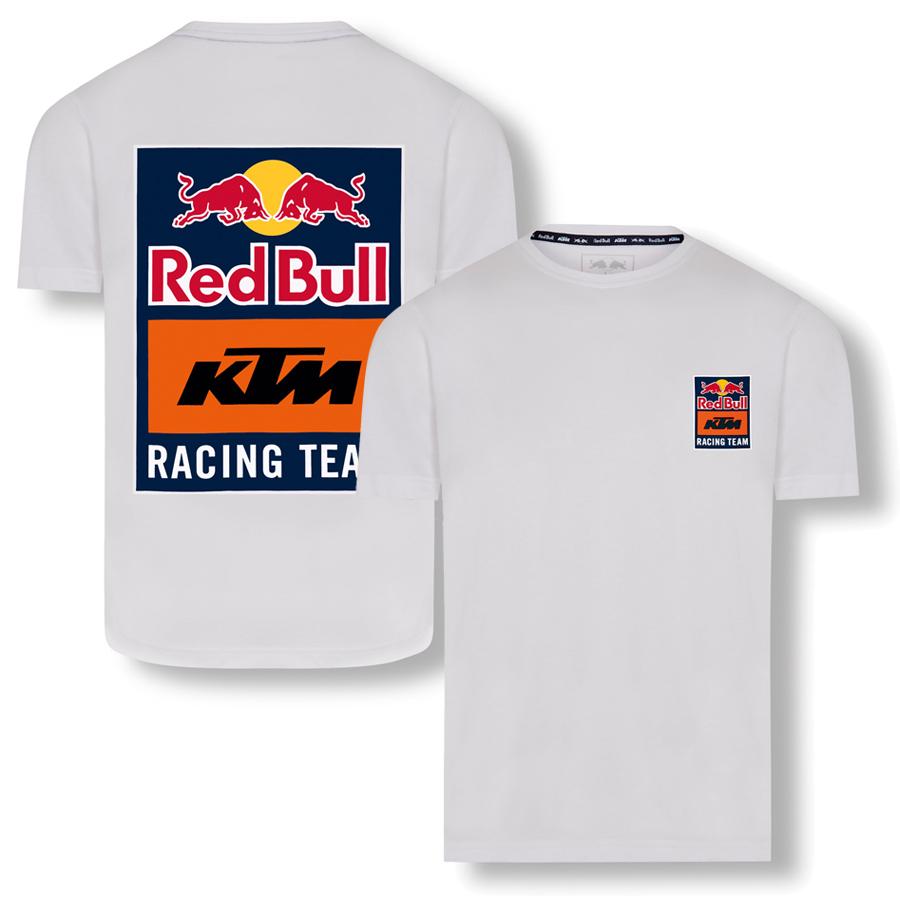 Ktm レッドブル レーシング チーム オフィシャル バックプリント Tシャツ ホワイト 白 Motogp Redbull Ktmw Formula Sports 通販 Yahoo ショッピング