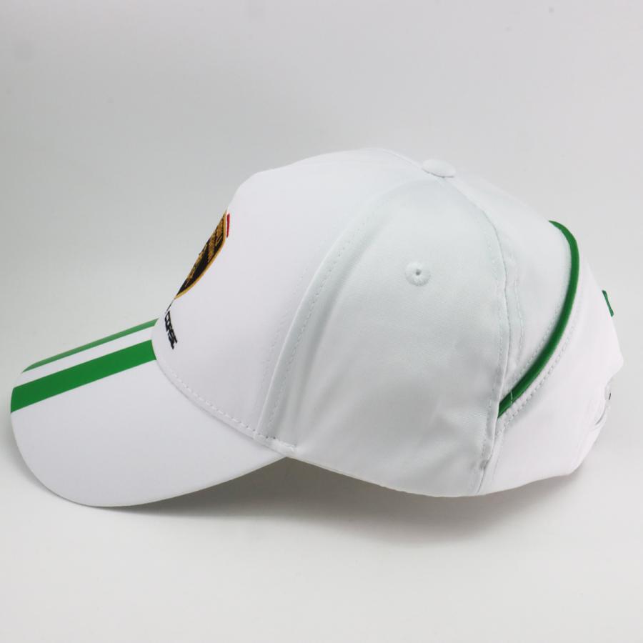 ランボルギーニ オフィシャル SC23 ベースボール キャップ ホワイト 帽子 ストライプ 白 公式｜formula-sports｜04