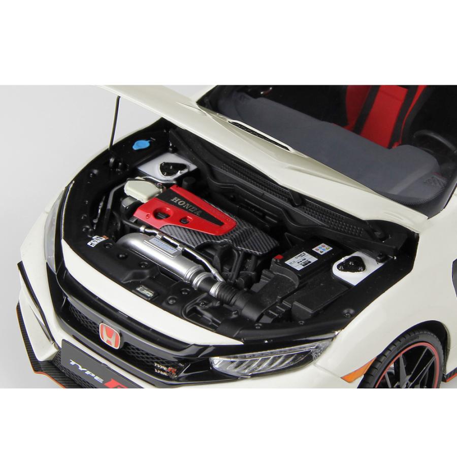 ホンダ（HONDA） LCD 1/18 シビック タイプR FK8 2020年 ホワイト