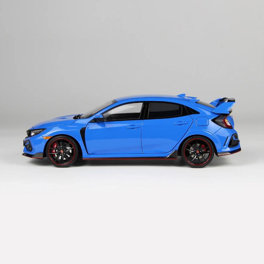 ホンダ（HONDA） LCD 1/18 シビック タイプR FK8 ブルー 模型 HONDA