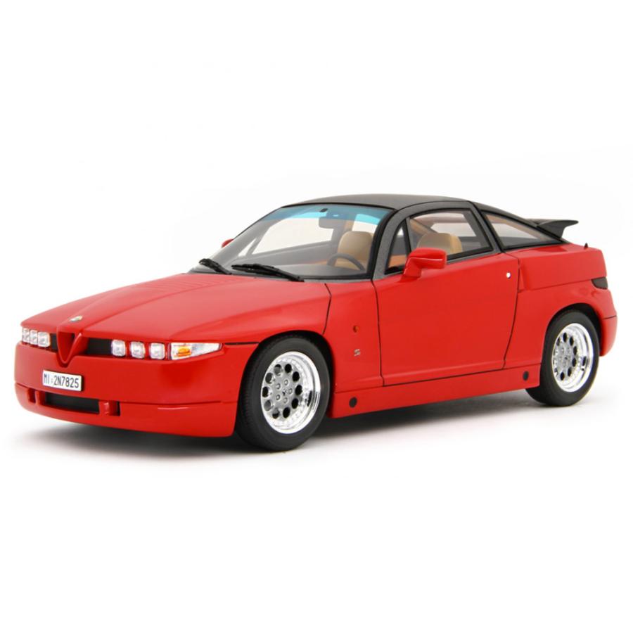 Laudo 1/18 アルファロメオ SZ (Es 30) 1989 レッド 模型 ミニチュア