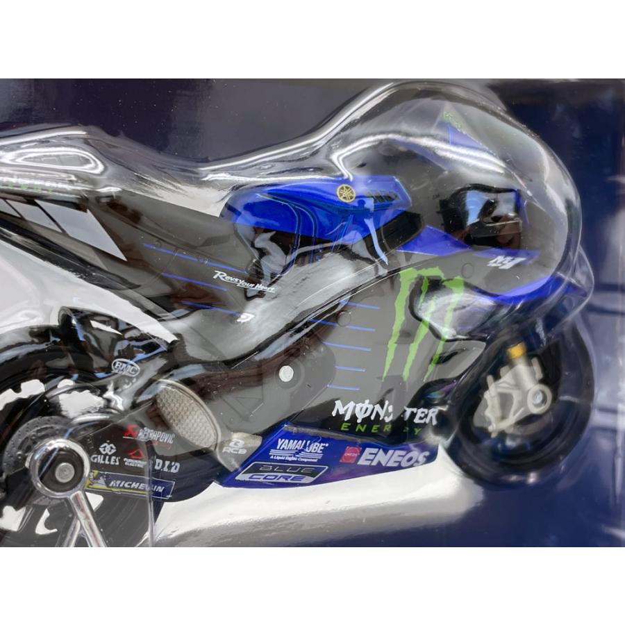 【20%OFFセール】 マイスト 1/18 モンスター エナジー ヤマハ Yamaha YZR-M1 #21 フランコ モルビデリ 2021年 MotoGP ミニチュア バイク 模型 M36373-21｜formula-sports｜03