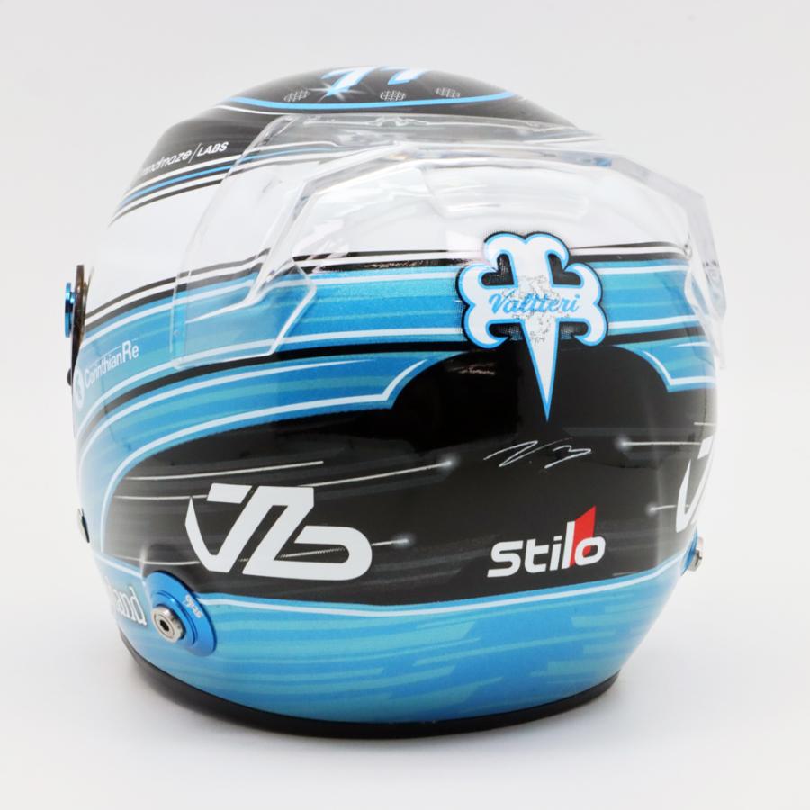 Stilo 1/2スケール バルテリ ボッタス アルファロメオ F1 チーム 2023年仕様 ディスプレイ ミニチュア ヘルメット F1 Alfa Romeo MH23VB｜formula-sports｜05