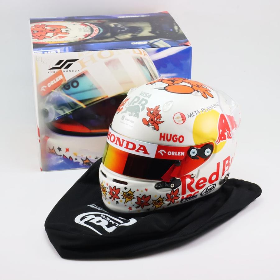 角田 オフィシャル ショップ 別注 1/2スケール ヘルメット 裕毅 角田 オフィシャル ショップ 別注 1/2スケール ヘルメット 裕毅