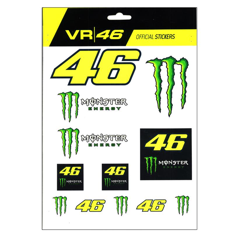 バレンティーノ ロッシ オフィシャル Vr46 ステッカー シール セット Monsterenergy モンスターエナジー バイク Motogp モトgp Lサイズ Moust Formula Sports 通販 Yahoo ショッピング