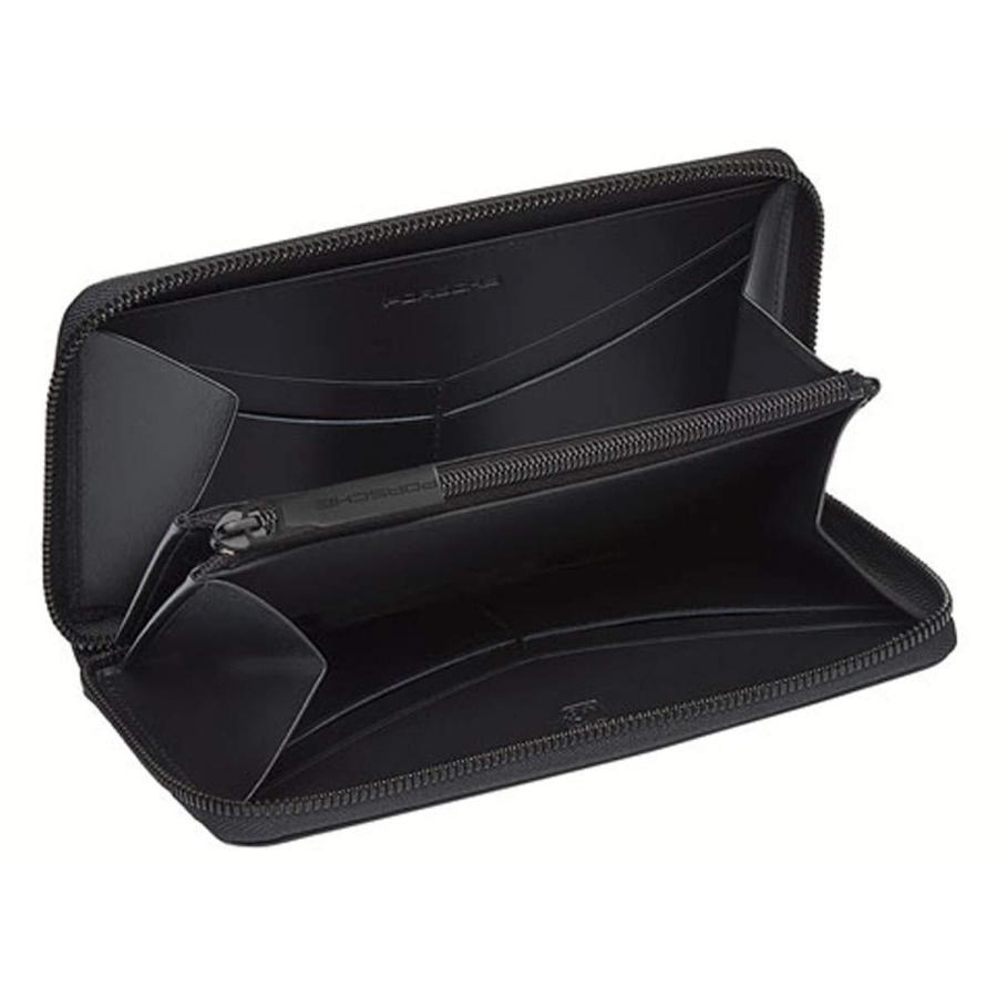 ポルシェ オフィシャル ドライバーズコレクション ロゴ ロングウォレット 長財布 本革 高品質 使いやすい カード 小銭 ブラック 黒 porschedriverwalle