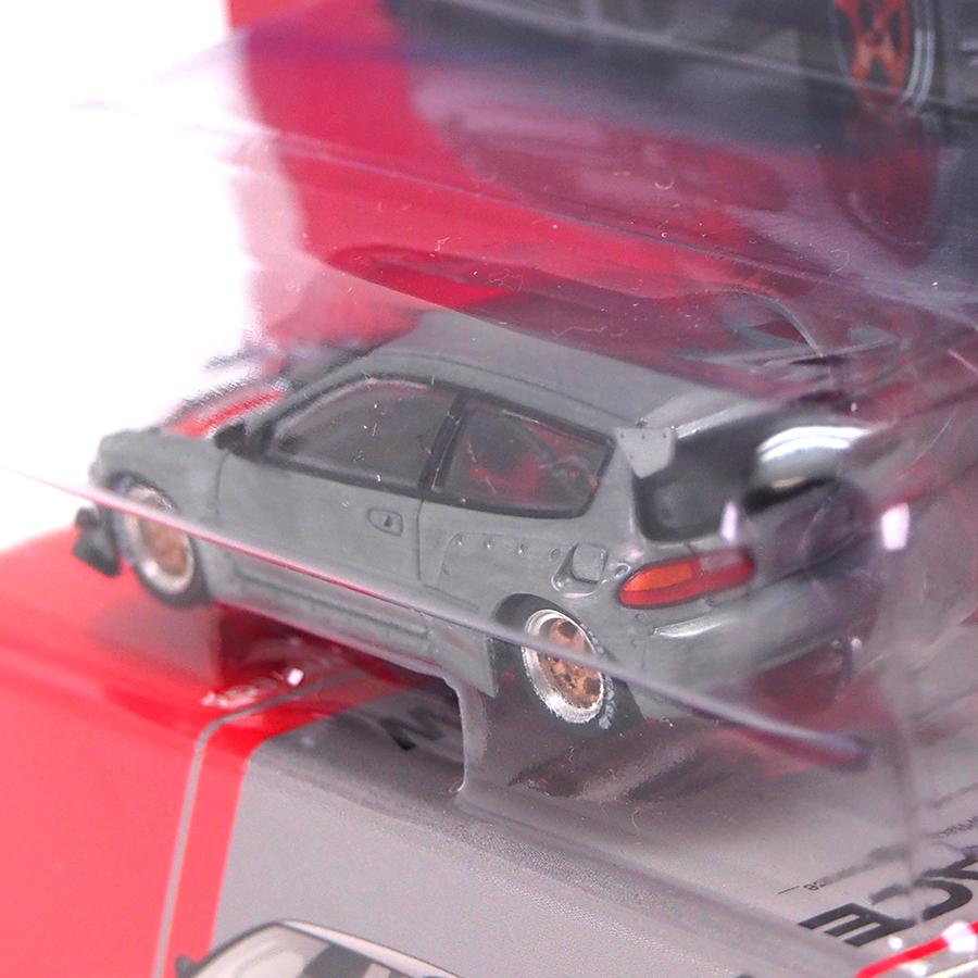 POP RACE x Enigma 1/64 パンデム シビック EG6 RAW フィニッシュ