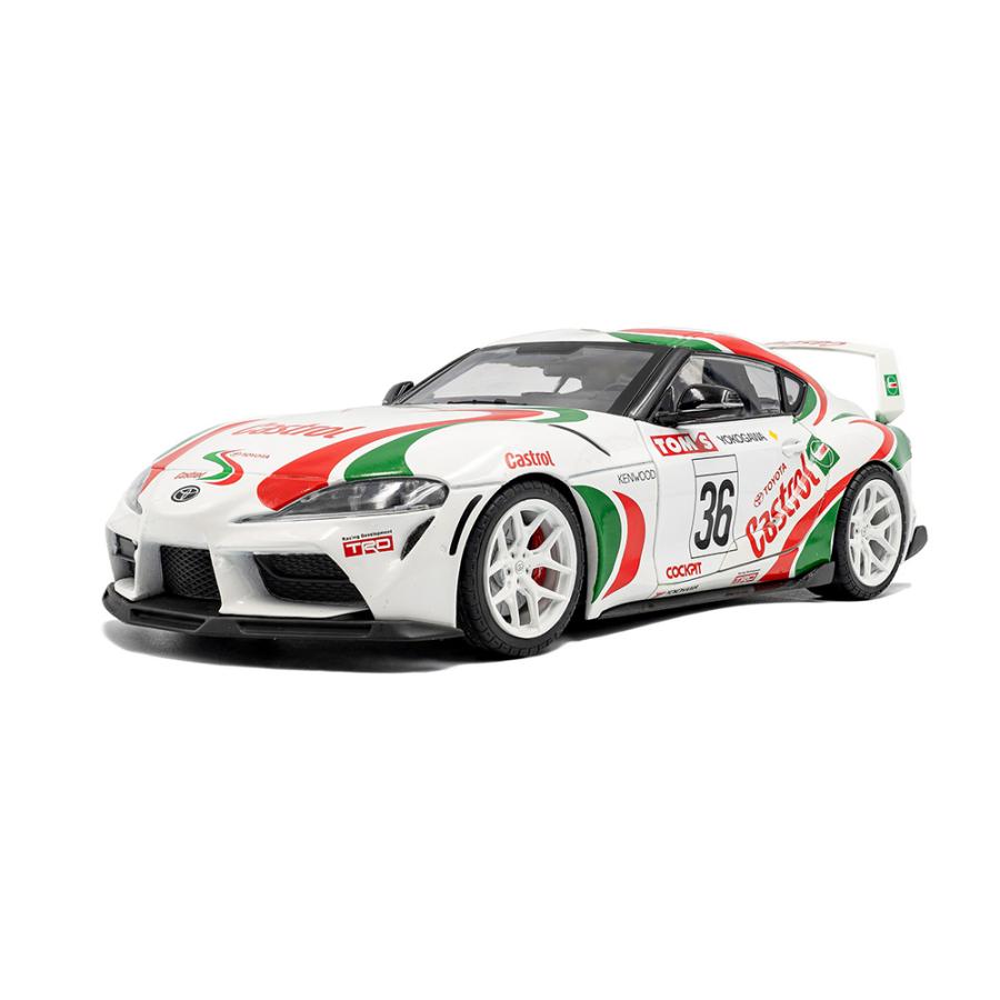 SOLIDOトヨタ GRスープラ 1/18 ミニカー ホワイトトミカ付 SOLIDO 1/18 トヨタ GR スープラ 2023 (ホワイト) 完成品ダイキャスト