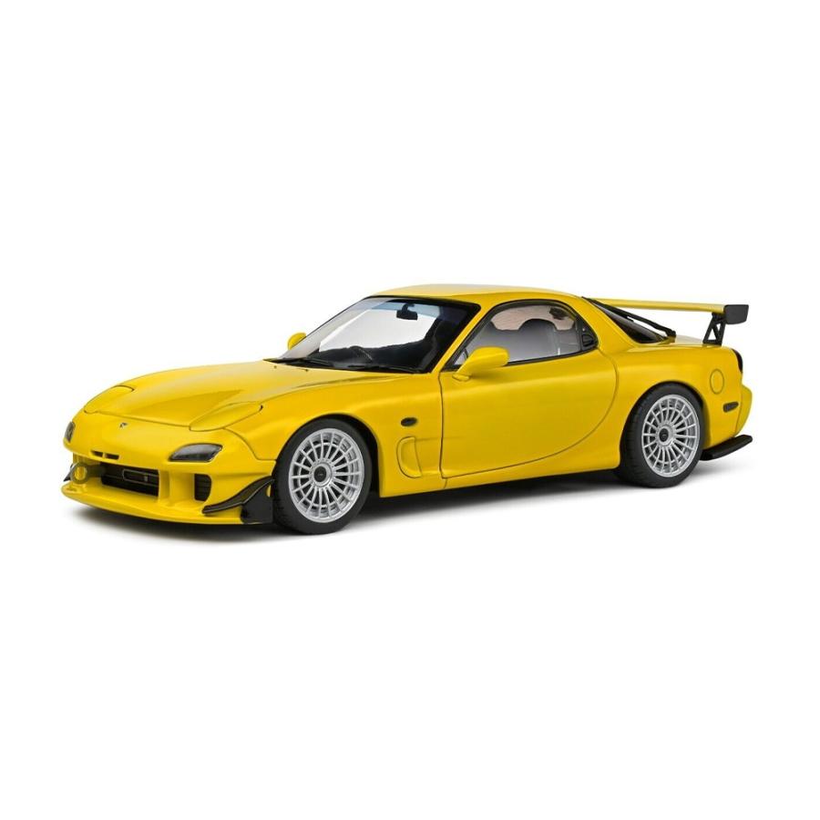 Mazda RX-7 Type RS (FD3S) イエロー ミニカー 1/18 S.O.L.I.D ソリッド 1/18 マツダ RX-7 FD3S 1994年 イエロー ミニカー