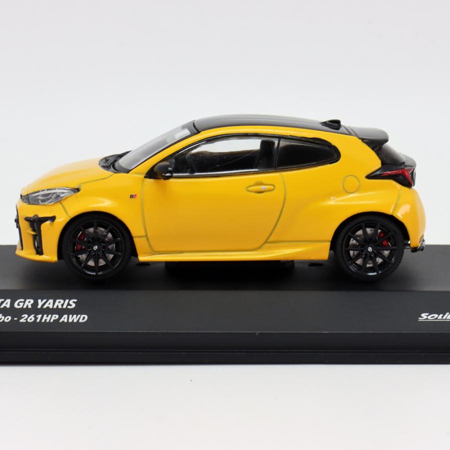 SOLIDO ソリド 1/43 トヨタ GR ヤリス 1.6Lターボ 261HP AWD イエロー