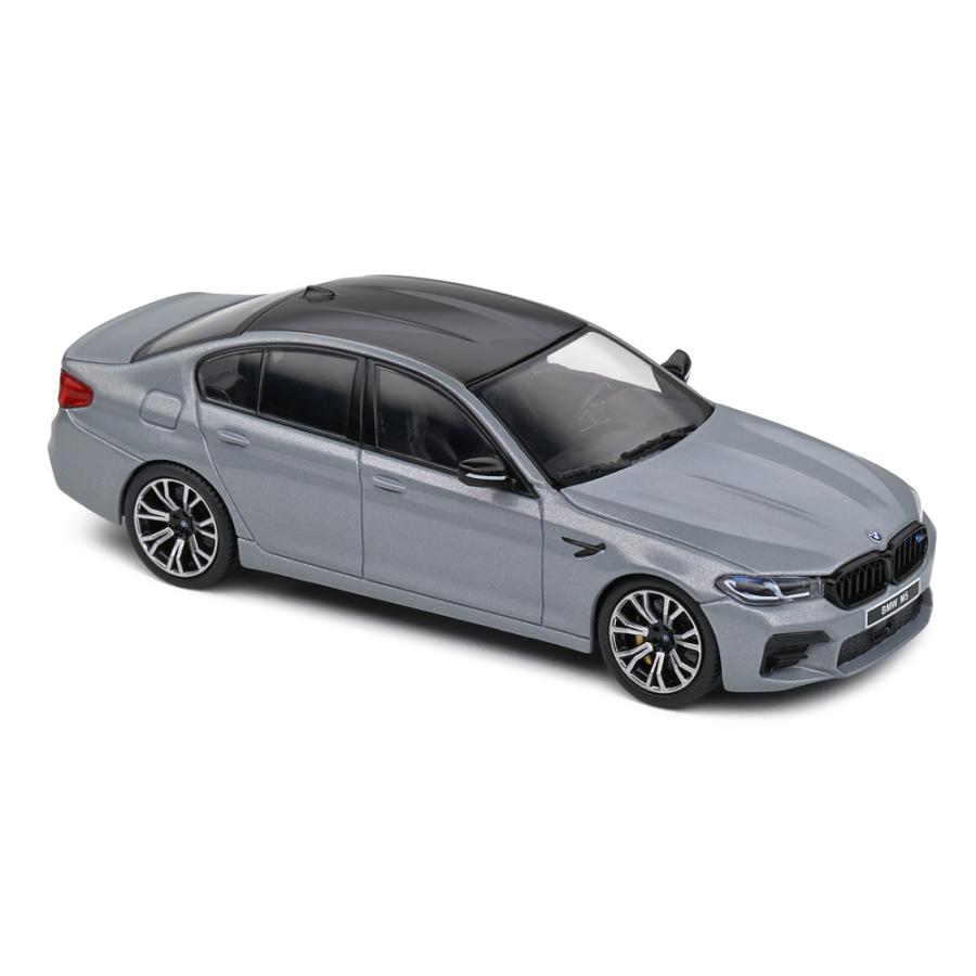 ソリッド 1/43 BMW M5 コンペティション (F90) 2022年 メタリック グレー 模型 ミニチュア ミニカー モデルカー 車 S4312704｜formula-sports｜08
