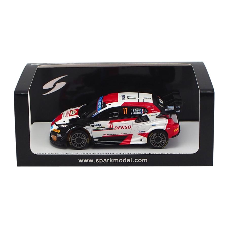 【新品】TOYOTA GR ヤリス 1/43 スパーク スパーク 1/43 トヨタ GR ヤリス ラリー1 GAZOOレーシング WRT 2022