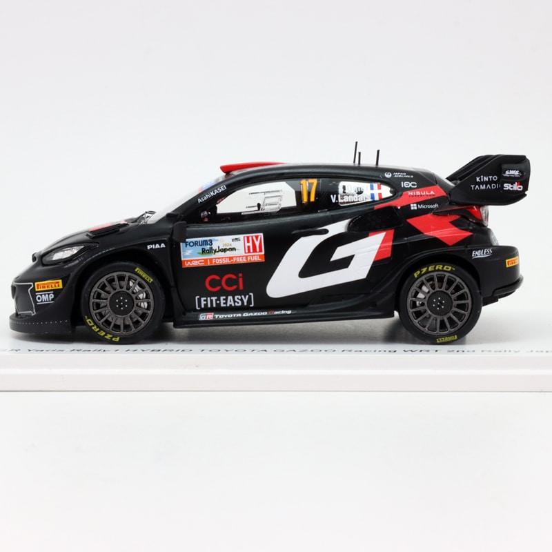 スパーク 1/43 TOYOTA GR Yaris Rally1 HYBRID TGR WRT 2024 ラリージャパン 2位 S.オジェ / V.ロンデ 模型 モデルカー 9580006968814_4