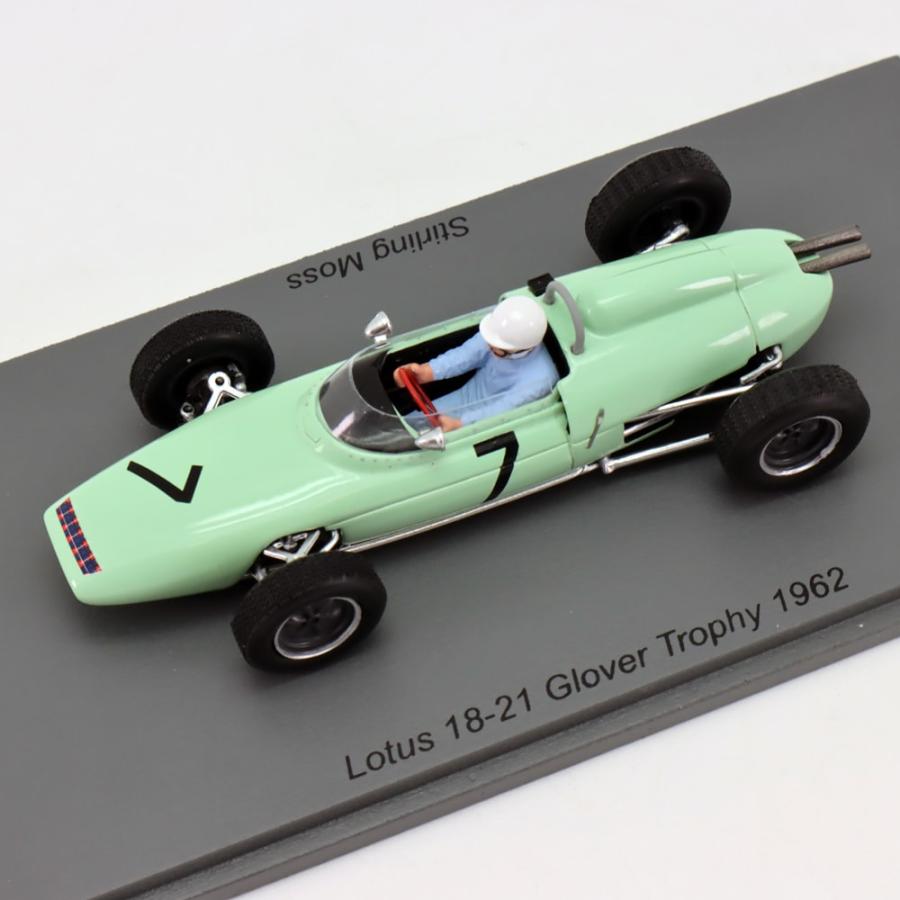 スパーク 1/43 ロータス 18-21 No.7 グローバー トロフィー 1962年