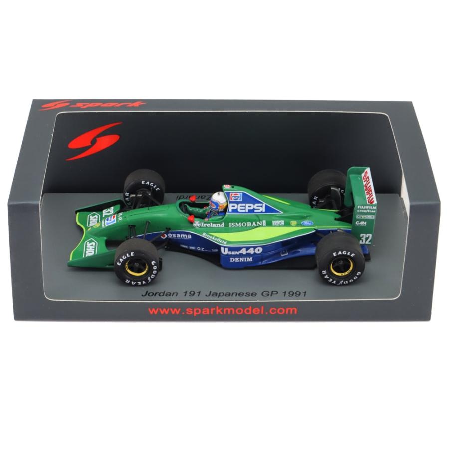 スパーク SPARK ジョーダン JORDAN 191 スパーク 1/43 ジョーダン 191 No.32 1991年 日本GP アレッサンドロ