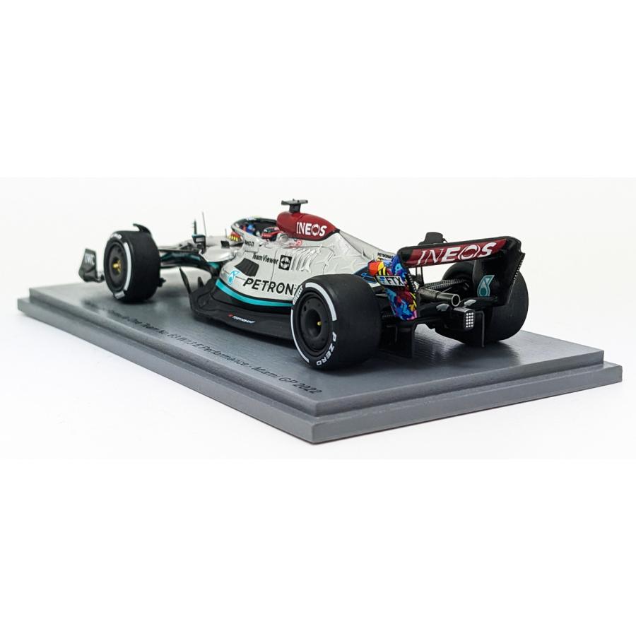 スパーク 1/43 メルセデス AMG W13 ジョージ ラッセル 2022年 マイアミ
