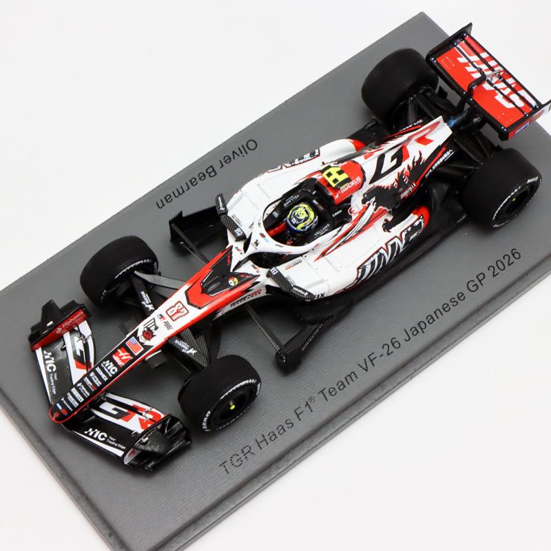 スパーク 1/43 ハース VF-26 2026年 日本GP オリバー ベアマン ゴジラ