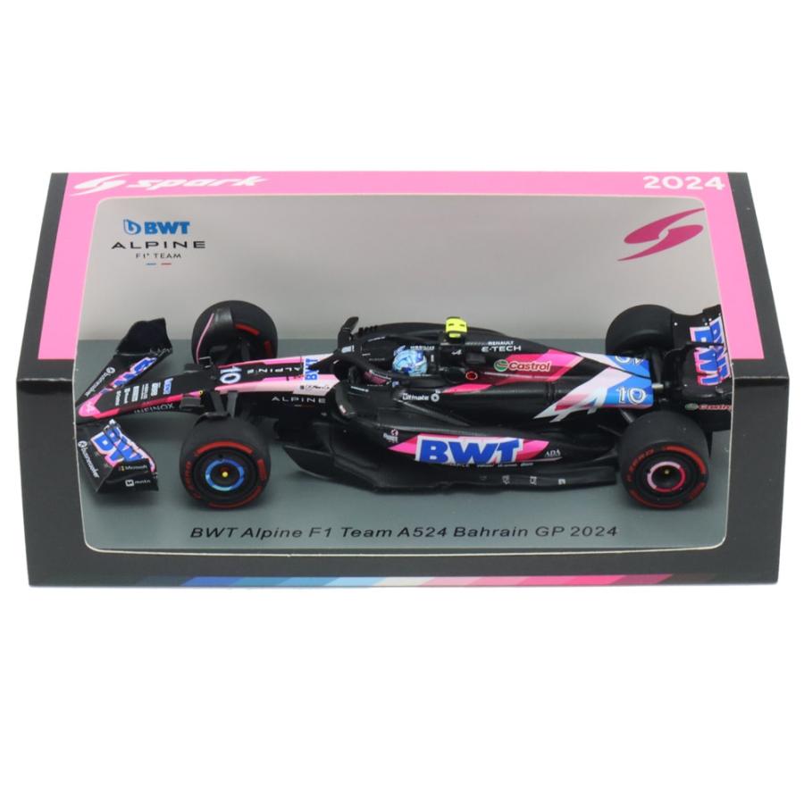 スパーク 1/43 BWT アルピーヌ F1 チーム A524 バーレーンGP 2024