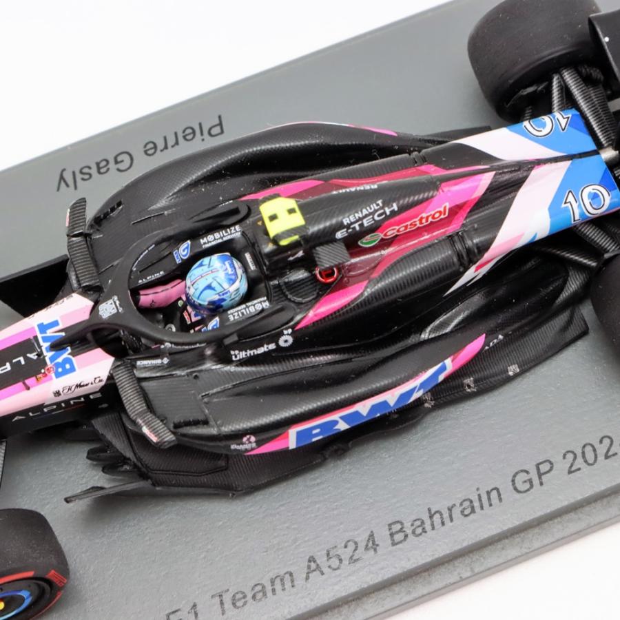 スパーク 1/43 BWT アルピーヌ F1 チーム A524 バーレーンGP 2024