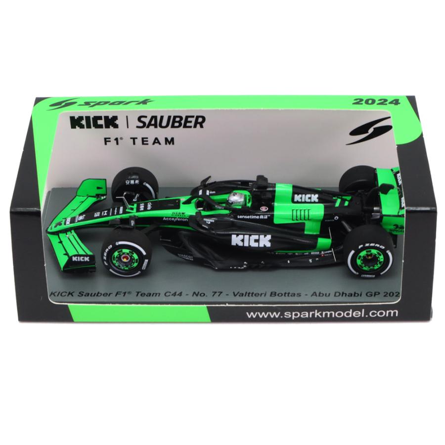 スパーク 1/43 キック ザウバー F1 チーム C44 バルテリ ボッタス 2024