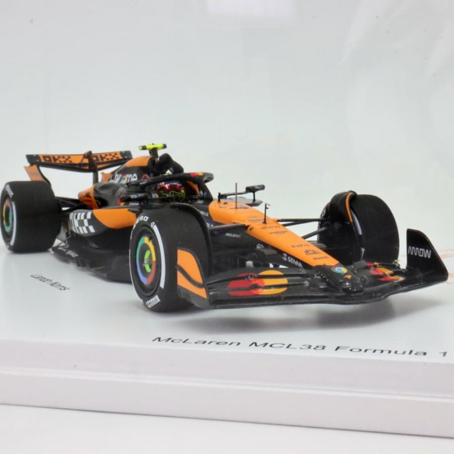 スパーク 1/43 マクラーレン F1 チーム MCL38 2024年 コンストラクター