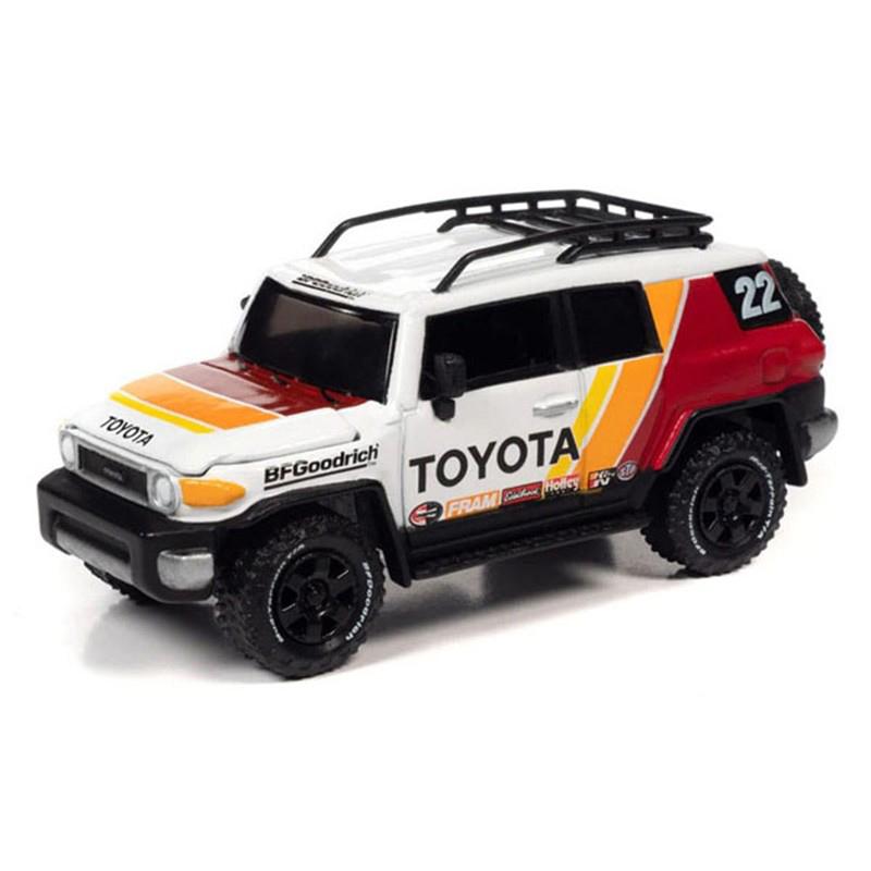 ジョニーライトニング 1/64 2007 トヨタ FJ クルーザー クラシック TOYOTA レース リバリー 模型 ミニチュア ミニカー 車 SCM131｜formula-sports｜02