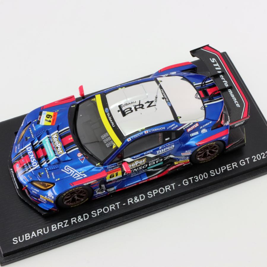スパーク 1/43 2023年 SUPER GT GT300 No.61 SUBARU BRZ R&D SPORT 